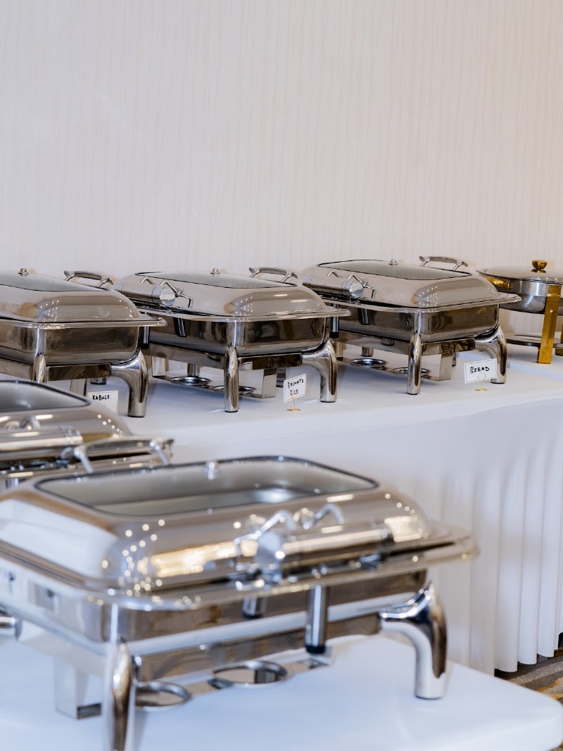 Buffet and chef stations